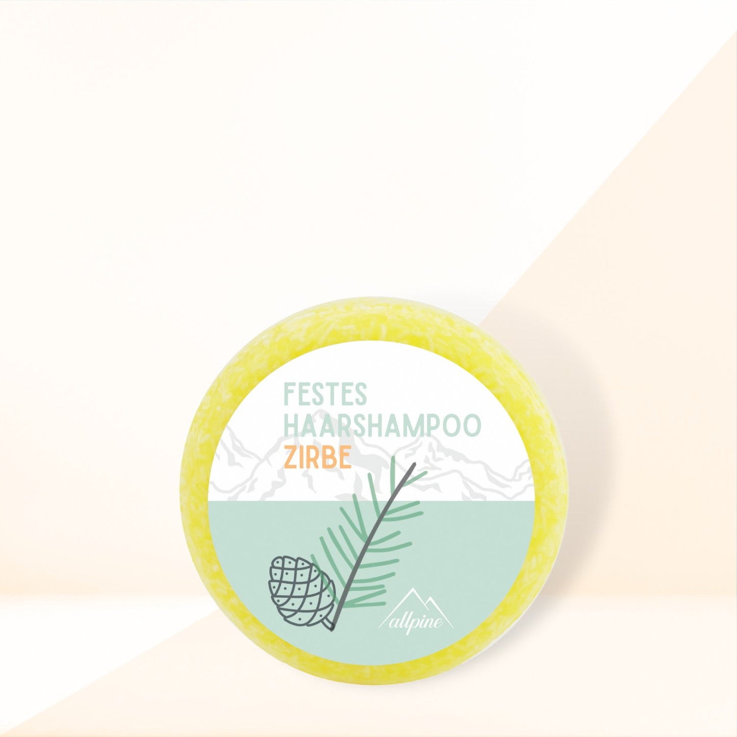 Festes Haarshampoo mit Schafmilch 58g | Zirbelkiefer
